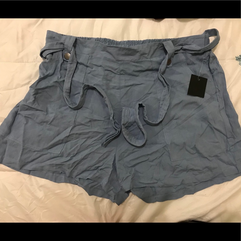 Blue woman’s shorts